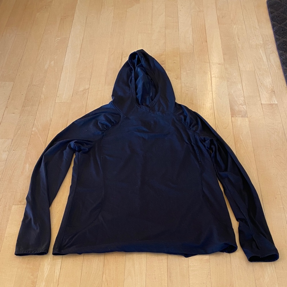 Danskin Black Hooded Top